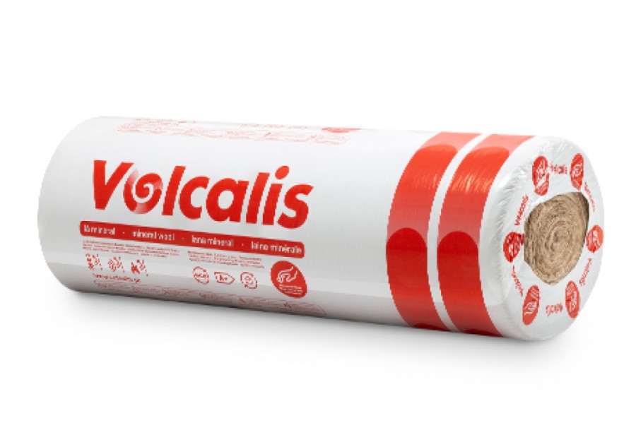 Lã Mineral VOLCALIS ROLO 50 PAPEL kraft (17,28m2)